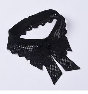 Wholesale TA Brand French Lace Embroidery Floret Collar Accessories Half <strong>Shirt</strong> Detachable Collar Women <strong>Dickey</strong> Sleeveless - Product Image 1