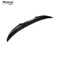 Kit carrosserie en fibre de carbone style PS, très demandé, pour BMW M3 F80 M4 F82 : lames avant, diffuseur arrière, jupes latérales, spoiler
