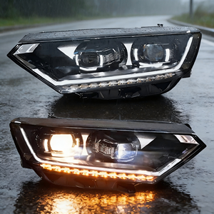 Conjunto de Faros LED para Golf 7 <span class=keywords><strong>2013</strong></span>-2017 <span class=keywords><strong>GTI</strong></span> MK7 Bi-Xenón HID DRL 6000K 12V 10000 Lúmenes Nuevo - Product Image 3