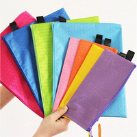 Classeur Oxford A4 avec sac à documents en feutre à fermeture éclair et pochettes à plastifier porte-documents d'affaires porte-dossiers de promotion