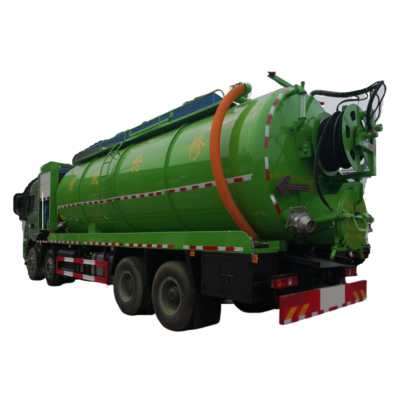 Shacman 8x4 20-30 куб. М., Коммунальный пылесос для канализации, фекальный вакуумный грузовик