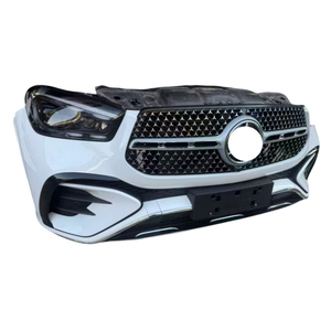 Pour <span class=keywords><strong>Mercedes</strong></span> GLW W167 ensemble de pare-chocs avant avec radiateur et phares produit de pare-chocs de voiture GLS450 W167 - Product Image 2