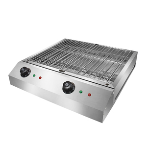 2.8 + 2.8KW Haute Puissance antiadhésif Barbecue Familial À <span class=keywords><strong>Raclette</strong></span> Électrique Sans Fumée Gril - Product Image 2