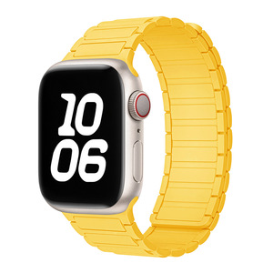<span class=keywords><strong>Correa</strong></span> de Reloj Magnética de Silicona CHARM Zhang Jingyi para S9, iWatch 10, <span class=keywords><strong>Apple</strong></span> <span class=keywords><strong>Watch</strong></span> 8 Ultra - Product Image 2