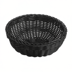 ตะกร้าเก็บขนมปังทรงกลมสีดำ ขนาด 10 นิ้ว - Product Image 2