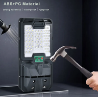 100W 200W 300W 400W 500W Lampadaire solaire intégré étanche Lumière de sécurité solaire éclairage extérieur avec poteau