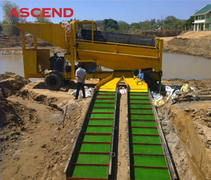 Çin alluvial altın yıkama kurtarma için altın madencilik makine modeli GTS50 altın işleme tesisi ekipmanları yaptı - Product Image 6