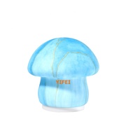Veilleuse champignon pour chambre d'enfant et de bébé Lampe LED à commande tactile Lumière de salon de petite taille