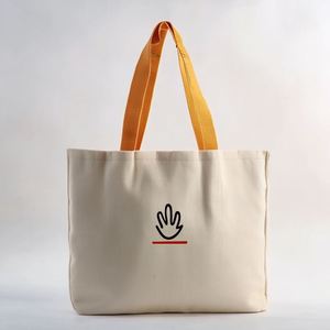 Sac fourre-tout en toile pour femme, idéal pour le shopping et les voyages, avec poignée en coton, solution de rangement pratique - Product Image 1