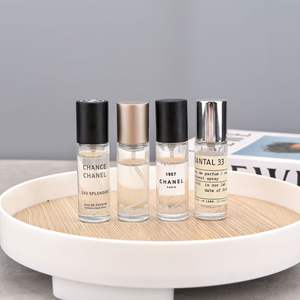 Flacon de parfum à clipser, flacon vide en verre de style laboratoire, flacon vaporisateur, conteneur de parfum cosmétique portable - Product Image 5