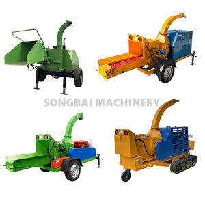 Trituradora de Madera Móvil con Control Remoto, Diésel/Eléctrica, Hidráulica, para Alimentación, Trituradora de Residuos Agrícolas, Trituradora de Árboles - Product Image 2