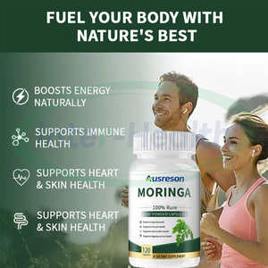 Tabletas de Moringa Orgánica OEM ASAP, Productos Adelgazantes, Suplemento Herbal, Extracto de Hoja de Moringa - Product Image 2