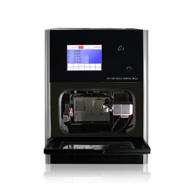 Циркониевый блок 5-осевой фрезерный станок dental cad/cam машина для коронок