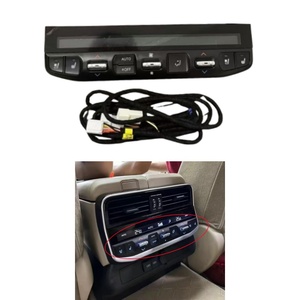 YBJ, accesorios para coche, cubierta de inserción de ventilación de aire acondicionado trasero 2022-2024 para Land Cruiser LC300, salida de aire de Control de <span class=keywords><strong>clima</strong></span> Interior - Product Image 1