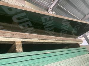 Tablero <span class=keywords><strong>OSB</strong></span> laminado plástico color <span class=keywords><strong>verde</strong></span> 18MM para construcción de hormigón - Product Image 2