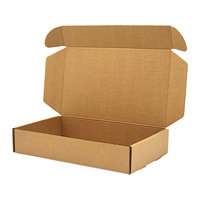 Individuell Bedruckter Wellpappe Versandkarton mit Logo für den Postversand, Umzug, Lagerung von Kleidung, Unterwäsche, Fellen und Schwamm zum Schutz