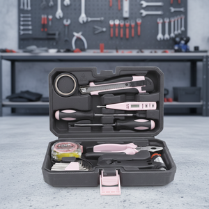 DEWEN – Kit d'<span class=keywords><strong>outils</strong></span> ménagers complet pour la réparation à domicile, avec pinces, tournevis, mètre ruban et boîte à <span class=keywords><strong>outils</strong></span> portable pour le bricolage - Product Image 2