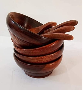 Juego de Tazones de Madera Ecológicos Handy Twist, 4 Cucharas, Herramientas de Medición, Aptos para Lavavajillas, Accesorios de Cocina, Utensilios para el Hogar - Product Image 2