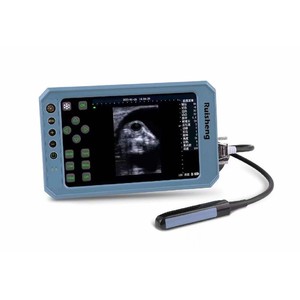 Échographe portable vétérinaire avec écran 7 pouces, Doppler 16 couleurs, grille/régleurs de points, garantie de 2 ans - Product Image 1