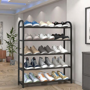 Maßge schneider tes, multifunktion ales, einfaches Kombinations-Metall-Schuh regal im einfachen Stil Neues mehr schicht iges Lager regal für Schlafsäle - Product Image 1