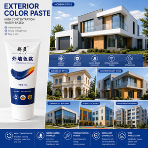 Pâte de couleur pour murs extérieurs, pigment à base d'eau en tube type dentifrice - Product Image 6