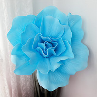 Promotion Exceptionnelle : Grandes Fleurs Géantes en Mousse PE Artificielles, Roses Colorées pour Mariage et Décoration