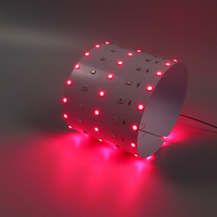 Panneau de luminothérapie LED rigide à lumière rouge 660nm 850nm infrarouge, lumière chauffante pour la maison, bande lumineuse LED
