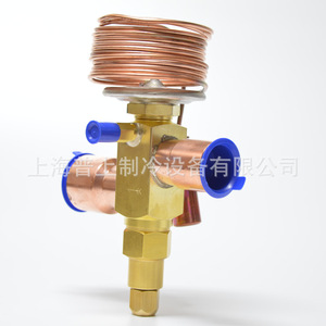 วาล์วควบคุมการขยายตัวของความร้อน Emerson R22 40 ตัน แบบสมดุลภายนอก ตรงผ่าน สำหรับชิ้นส่วนระบบทำความเย็น - Product Image 5
