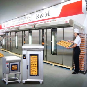 <span class=keywords><strong>Four</strong></span> rotatif à gaz industriel compact pour la cuisson de biscuits, avec <span class=keywords><strong>vapeur</strong></span> intégrée, pour boulangerie - Product Image 1