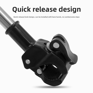 YOUME DR-056 <span class=keywords><strong>Accesorios</strong></span> para Bicicleta, Soporte de Sombrilla de Acero Inoxidable para Motocicletas Eléctricas, Cochecitos de Bebé y Bicicletas - Product Image 2