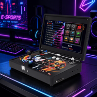 Console de Jeu Portable Pliable en Métal Pandora Box avec Écran HD Intégré, Console de Jeu Rétro de Combat, Jeux Classiques Préchargés, Garantie 1 An