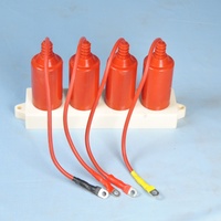 Protecteur de surtension combiné triphasé à quatre colonnes TBP-B-7.6 10kV en caoutchouc silicone