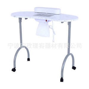 Table de manucure HONGZI avec ventilateur et repose-mains, pliable et portable, pour usage en salon de manucure - Product Image 5