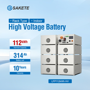 Système de stockage d'énergie par batterie LiFePO4 Sakete 100 kWh 112 kWh BESS tout-en-un avec onduleur <span class=keywords><strong>Foxess</strong></span>, stock en Pologne, entrepôt local UE - Product Image 1