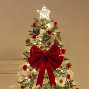 Grosir pohon lampu dekorasi ornamen natal DIY dapat disesuaikan warna penuh ramah lingkungan beraroma plastik kualitas tinggi - Product Image 6