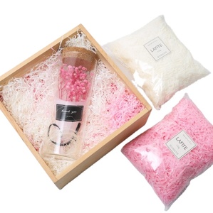 Papier de soie déchiqueté coloré pour remplissage de boîtes cadeaux, mariage, anniversaire, fête, emballage - Product Image 5