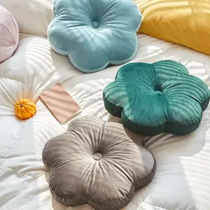 Wholesale Flower Pillow Case Flower Shape Pillow Stuffed Soft Material Bedroom Sofa Cushion Plush Toy