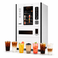 Machine à café automatique commerciale avec fonction soda, thé et boissons pétillantes