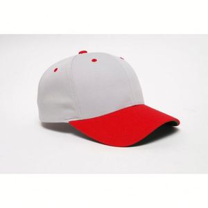 Casquette de baseball vierge en coton 100% à 6 panneaux, avec fermeture arrière à boucle en cuivre doré et décoration nœud, pour toutes les saisons, en gros et en stock - Product Image 1
