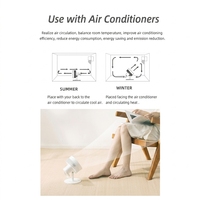 Mini ventilateur électrique en plastique, ventilateur de circulation oscillant de bureau, refroidisseur silencieux, puissant, avec lampe, ventilateur de table USB