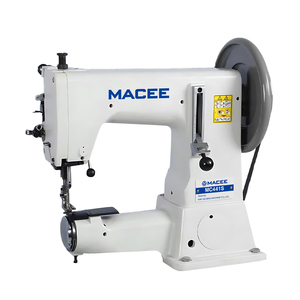 Machine à coudre industrielle à bras cylindrique à point noué simple MC 205, robuste, avec moteur 750W et alimentation manuelle - Product Image 1