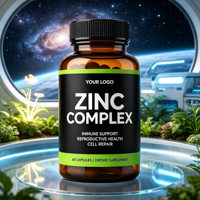 Capsules de Vitamines Complexes au Zinc, 60 Comprimés, Complément Alimentaire pour Adultes, Marque Privée, OEM, Vente en Gros