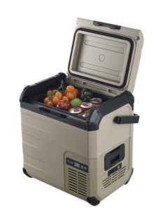 Heating&Cooling Portable 18L Car <b>Refrigerator</b> Fridge 12V/24V with Compressor -20C~10C Plastic Door - Product Image 4