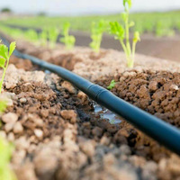 Tuyau d'irrigation goutte à goutte en PEHD résistant aux UV PE100 1/2 à 4 pouces, soudure bout à bout pour l'agriculture/les serres