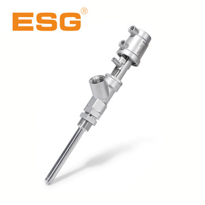 Vannes ESG Elite en acier inoxydable à tige allongée, valve de remplissage à joint externe DN15, filetage à deux voies - Product Image 1