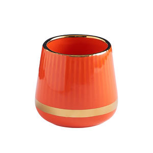 Juego <span class=keywords><strong>de</strong></span> tenedores <span class=keywords><strong>de</strong></span> frutas <span class=keywords><strong>de</strong></span> acero inoxidable hecho a medida, tarro <span class=keywords><strong>de</strong></span> cerámica con patrón <span class=keywords><strong>de</strong></span> valor <span class=keywords><strong>de</strong></span> color alto, contenedor <span class=keywords><strong>de</strong></span> bolígrafo multiusos, macetas, macetas - Product Image 5