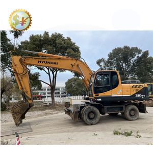 รถฮุนได210w-9แบบใช้ล้อเดิมกำลัง21ton พร้อมส่วนประกอบหลักเครื่องยนต์และมอเตอร์ - Product Image 1