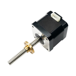 มอเตอร์สเต็ป SAMSR ราคาประหยัด 17 เกลียว 3.6V ขนาดเล็ก 200 มม. ระยะชัก 2 ตัว Tr8 กระแสไฟ 2A แบบ Linear - Product Image 4