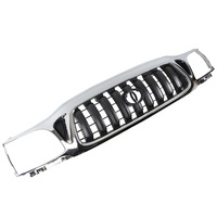 Nouvelle calandre avant chromée ABS 4x4 pour pièces automobiles, fixation par boulons, compatible avec les modèles 2001-2004