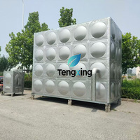 Tanques de Almacenamiento de Agua de Acero Inoxidable Duraderos para Obras de Construcción en Tanzania - Depósito Industrial de Gran Capacidad